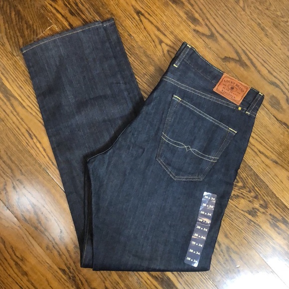 Lucky Brand 121 38x34 Heritage Slim Jeans NWT - Picture 2 of 10
